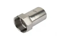 Муфта из нержавеющей стали – вставка 22* 1 в.р. (ZEISSLER) (60/5)