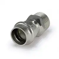 Муфта из нержавеющей стали-раструб 15*3/4 н.р. (ZEISSLER) (120/5)