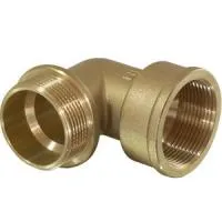 Уголок переходный 1/2" * 3/4" ш/г латунный TIM (100/10)