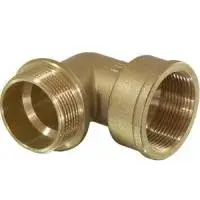 Уголок 1/2" г/ш латунный TIM (120/10)