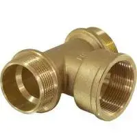 Тройник 1/2" * 1/2" * 1/2" ш/г/ш латунный TIM (80/10)