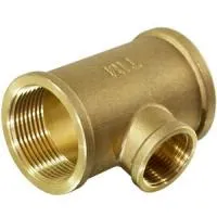 Тройник переходный 1" * 1/2" * 1" г/г/г латунный TIM (40/5)