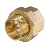 Американка прямая 1" г/ш латунная TIM (35/5)