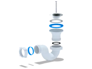 АНИ Сифон д/поддона прямоточный 11/2" *40 (Е 110)