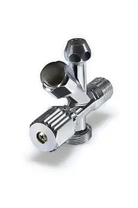 Вентиль угловой комбинированный 1/2 х 3/8 "TIM" 1/50