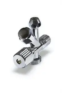 Вентиль угловой комбинированный 1/2 х 3/8 "TIM" 1/50