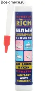 Герметик универс., Проз. 280мл RICH (1/24)