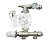 Насосно-смесительный узел для теплого пола 11/2" (ZEISSLER) (8)