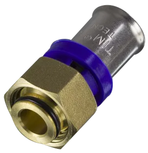 Муфта с нак/гайк. Пресс16х1/2 "TIМ"конус 240/30