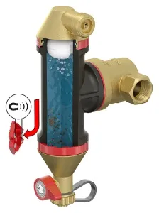 Сепаратор воздуха и шлама Clean Smart 1 1/4 "ZEISSLER" 1/10