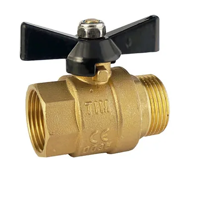 Кран шаровой усиленный лату. баб. 1" г/ш 36/9