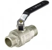 Кран шаровой STRONG 1/2" ш/ш (длинный рычаг) никель TIM (72/18)