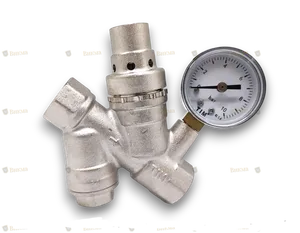 Редуктор давления с фильтром и манометром 1/2 40/1