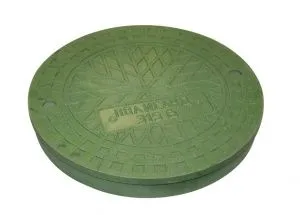 Заглушка Ф400 (зеленая)