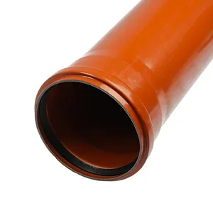 ТРУБА-ПВХ Ф160-2,00м. РЫЖ. FLEXTRON (толщ.3.6мм) 4шт