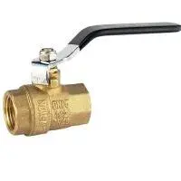 Кран шаровой 1/2" г/г (длинный рычаг) латунный TIM (80/20)