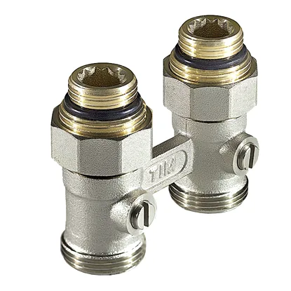 МУЛЬТИФЛЕКС TIM 1/2-3/4 прям. с шаровым затвором ME220AC 40/10