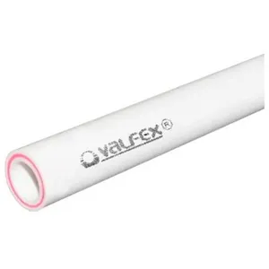 VALFEX Труба PP-R белая, стекло ф40х5,5 Ру20 SDR7,4 90С 40м.