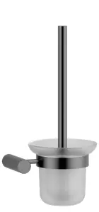 Держатель для туалетного ёршика настенный KAISER Vita /Нержавейка/Воронёная сталь