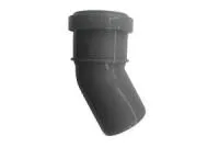 Отвод Ø50×30° (серый) ПОЛИТЭК (40)