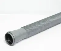 Патрубок гофрированный Ø50 30 см ПВХ Flextron (25/1)