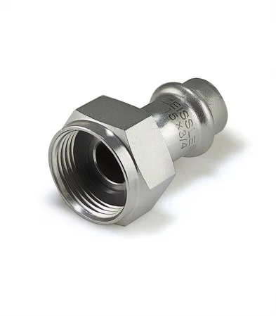 Муфта с накидной гайкой 35mm-11/4 из нержавеющей стали 40/5