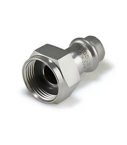 Муфта с накидной гайкой 22mm*1 из нержавеющей стали