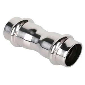 Муфта 22*22mm двухраструбная из нержавеющей стали ZEISSLER 80/5