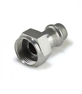 Муфта с накидной гайкой 28mm-1 из нержавеющей стали ZEISSLER 60/5