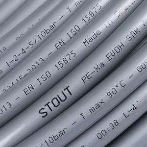 STOUT Труба сшит. с кислородн. 16х2,2 серая. 100м