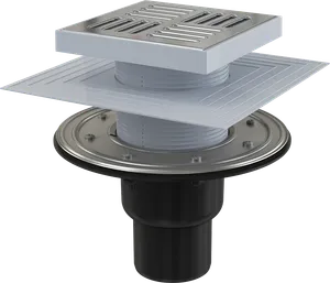 AlcaPlast Душевой трап прямой APV4444 15х15