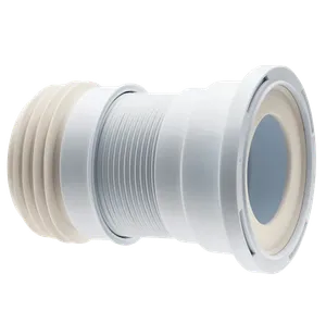 Гофра для унитаза ОРИО раздвижная, армированная, короткая, L=200-350мм