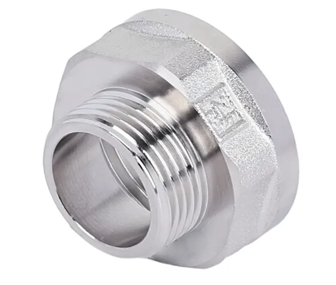 Переходник никелированный 40х32 11/2х11/4 (ZEISSLER) 70/5