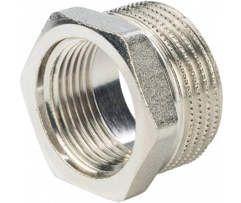 Футорка TIM 50х20 2х3/4* 40/5 НИКЕЛЬ 40/5