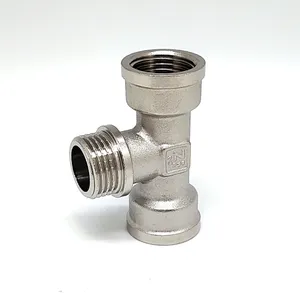 Тройник никелированный 20в.н.в 3/4 г.ш.г (ZEISSLER) 40/5