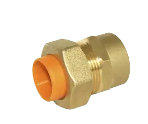 Муфта для ГАЗА с диэлектриком 25А х 1" Г. ViEiR (80/5шт)