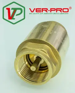 Обратный клапан металл 1"1/4 (УСИЛЕННЫЙ) VER-PRO (30/5/1шт)