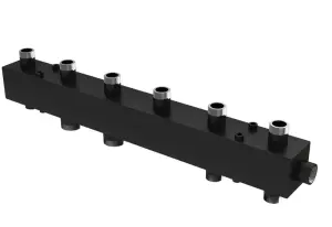 СТАЛЛ. колл. для кот. разводки 1"1/2х1"-4+2конт. ASKON