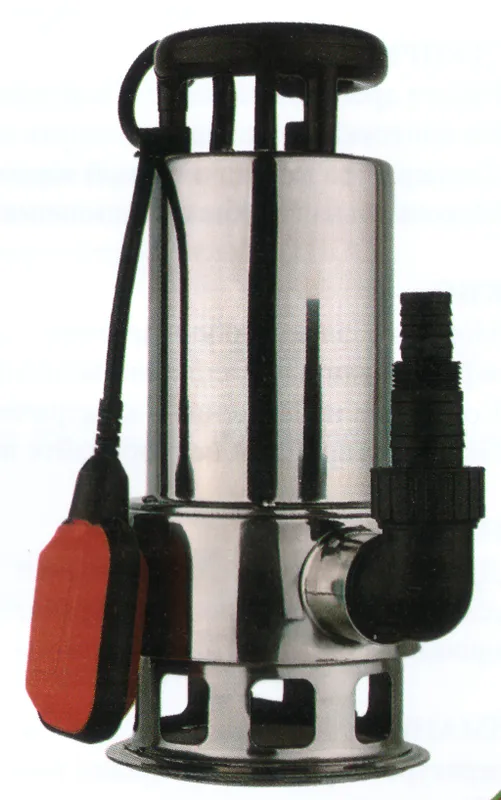 Фекальник НЕРЖ. 1100вт (250л/м, напор 11м,пог. 5м) VerPump (4/1шт)