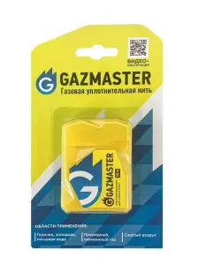 СМГ Газовая уплотнительная нить 25м GAZMASTER (25/1шт)