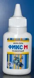 Клей (фум гель) для резб. соед. (разборный) 20гр ФИКС-М (40/1шт)