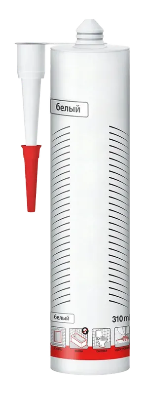 Силикон УНИВЕРСАЛЬНЫЙ 345ml (БЕЛЫЙ) К/Т (20/1шт)
