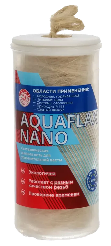 СМГ Сантехническая льняная нить (ЕВРО) 40г AquaflaxNANO (25/1шт)