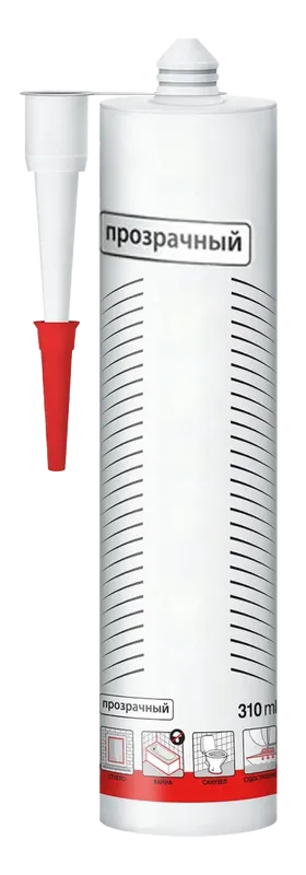Силикон УНИВЕРСАЛЬНЫЙ 345ml (ПРОЗРАЧНЫЙ) К/Т (20/1шт)