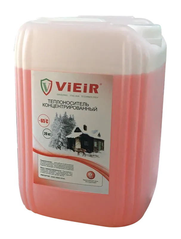 Теплоноситель -65°C для отопления (КРАС) 20л ViEiR