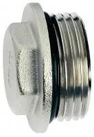 Заглушка с уплотнительным кольцом 3/4" ш никелированный TIM (300/10)