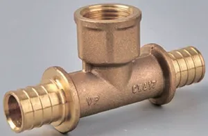 АКС. Тройник 25*3/4F*25 "VER-PRO" (80/4шт)