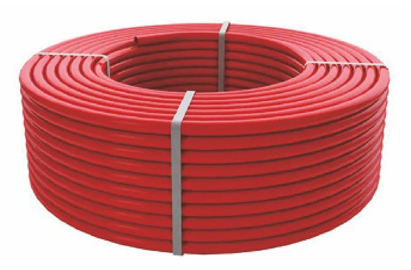 Труба из сши. поли. цв. красный (Pex В) 16*2,2 ViEiR (100м)