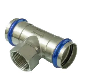 НЕРЖ Тройник 28*3/4 г.*28 "VER-PRO" (20/2шт)