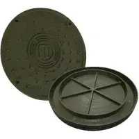Люк вн./нар. 400/343 зеленый FDplast